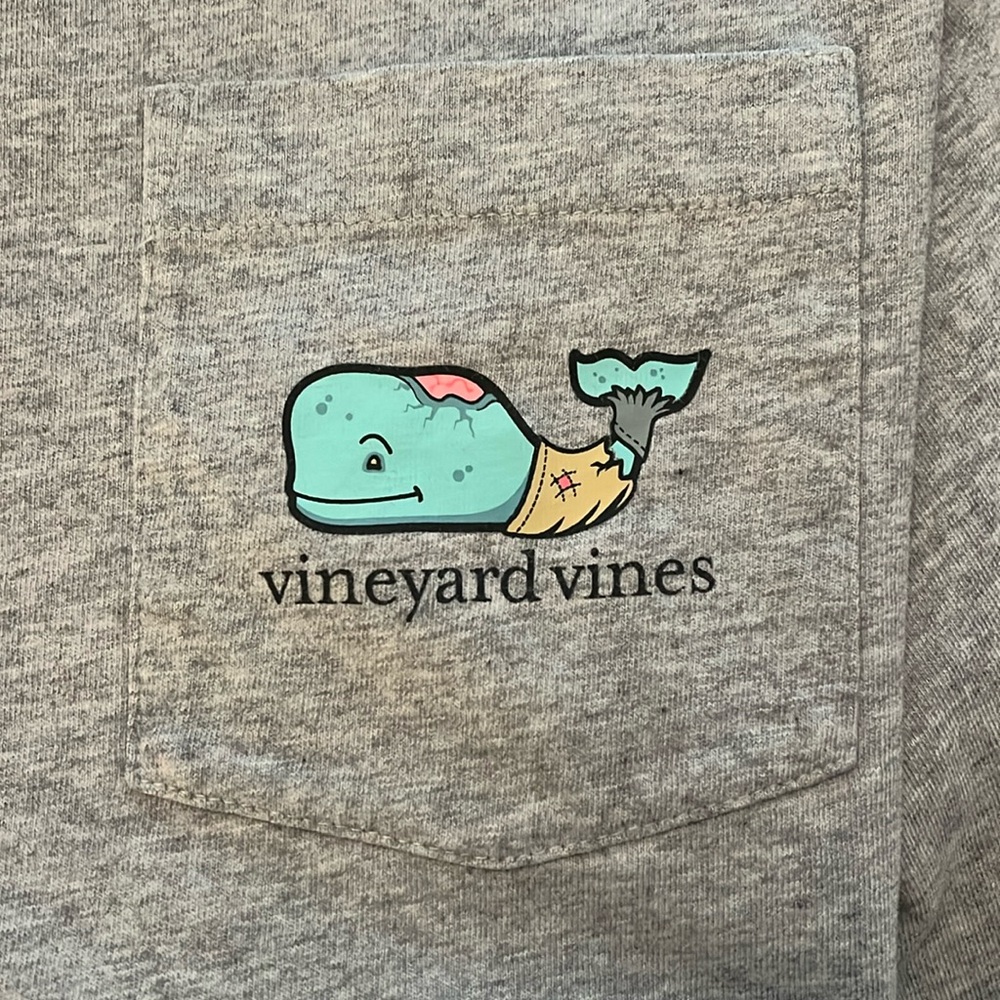 Vineyard Vines long sleeve cotton Halloween theme t-shirt